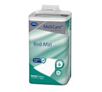 MoliCare Premium Bed Mat Lot de 4 x 25 protège-Lits 5 Gouttes avec Noyau Absorbant en Flocons de Cellulose 60 x 90 cm