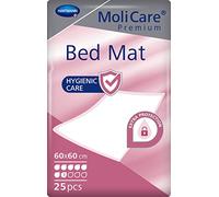 MoliCare Premium Bed Mat, Traverse de protection pour lits, traverses, fauteuils et canapés, jetables pour patients incontinents, 7 gouttes, 40 x 60 cm, 30 pièces