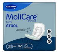 MoliCare Premium Form Lot de 32 tabourets unisexes spécialement conçus pour l'incontinence fécale à utiliser avec les pantalons MoliCare Fixpants