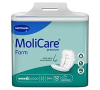 Molicare Premium Form Lot de 4 boîtes de 32 gouttes pour incontinence moyenne : sécurité maximale, protection contre les fuites et discrétion pour hommes et femmes