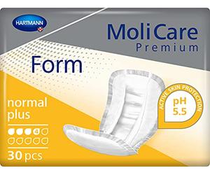 MoliCare Premium Form Normal Plus Lot de 30 coussinets pour incontinence 4 gouttes