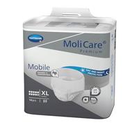 MOLICARE® PREMIUM - Mobile - Slips Absorbants pour Hommes et Femmes - Niveau d'Absorption = 10 gouttes (Fuites Urinaires Importantes) - pH Neutre à la Peau - Taille XL - 14 Unités