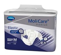 Molicare Premium Slip Elastic 9 gouttes Medium - 6 paquets de 26 protections
