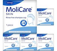 MoliCare Skin - Charlotte Pour Shampooing et Après-Shampooing Sans Rinçage - 1 Pièce (Lot de 5)