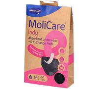 MoliCare® Sous-vêtement absorbant Lady M + 5 protections de rechange Culotte D'Incontinence 1 pc(s)