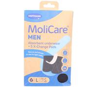 MoliCare® Sous-vêtement absorbant MEN L + 5 protections de rechange Culotte D'Incontinence 1 pc(s)