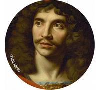 Molière (5x5cm) - Sticker/Autocollant