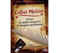 Coffret Molière - L'avare + Le Bourgeois Gentilhomme + Le Malade Imaginaire - Pack