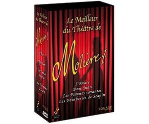 Molière coffret 4 DVD : 'Le Meilleur du théâtre de Molière'
