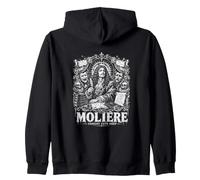 Moliere Comédie Coupe Deep French Theatre Satire Sweat à Capuche