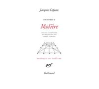 Molière - MolièreRegistres / Jacques Copeau. Tome 2 - Jacques Copeau - Gallimard - Livre