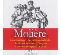 Molière : ses plus grands chefs-d'oeuvre CD audio - Molière - la compagnie du savoir - Texte lu (CD) - Textes lus CD