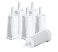 Molifal Lot de 6 filtres à eau de rechange pour machine à café Sage® SES008WHT0NEU1, BES008, compatible avec Barista SES810/SES875/SES880/SES920/SES980/SES990/SES450/SES500, filtre à eau Barista