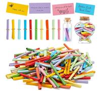 MOLIMOLI 100 Pièces Tombola Set Billets gagnants DIY Lots Hits Win Roll Billets Coloré Mixte Numéroté pour Club Fête Fête et Loisirs Annuel