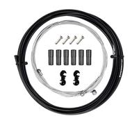 MOLIMOLI Brake Rope Bike 5mm 2.5m Bowden Cable Biker Brake Rope Kit avec Fil Intérieur en Acier Inoxydable pour Freins Avant et Arrière avec Embout et Crochet en S