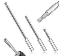 MOLIMOLI Extension magnétique de Frais, Ensemble de 3 Porte-mèches en Acier résistant, hexagone de 1/4 de Pouce pour Tournevis sans Fil et perceuse, Flexible avec Aimant