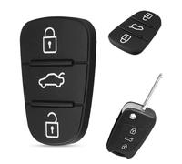 MOLIMOLI Porte-clés de Voiture 2 pièces Compatible pour Hyundai i30 i20, Remplacement en Caoutchouc, télécommande de e Voiture de Protection sans ccessoires, étui à clés