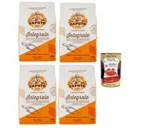 Wasa Original Lot de 3 crackers avec 100 % farine de seigle, tranches croustillantes avec farine de seigle entier, riches en fibres, 275 g + boîte italienne Gourmet Polpa di Pomodoro 400 g