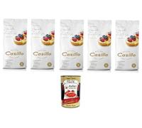Wasa Original Lot de 3 crackers avec 100 % farine de seigle, tranches croustillantes avec farine de seigle entier, riches en fibres, 275 g + boîte italienne Gourmet Polpa di Pomodoro 400 g