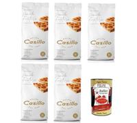 Wasa Original Lot de 3 crackers avec 100 % farine de seigle, tranches croustillantes avec farine de seigle entier, riches en fibres, 275 g + boîte italienne Gourmet Polpa di Pomodoro 400 g