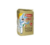 MOLINO SPADONI Farine de Soja pour Pizza - Sac 5 kg | Mélange Professionnel pour Pizzas Légères, Souples et Digestes