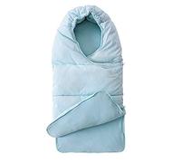 Molinter Gigoteuse d'hiver pour bébé - Avec jambes - Doublure chaude - 48 x 80 cm - Bleu
