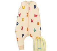 molis&co. Gigoteuse a Pied - Gigoteuse Bébé Tog 1-100% Coton (Oeko-TEX) - Coton Turbulette Longueur Ajustable (90-100 cm) pour Garçon en Fille - ABC