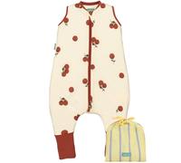 Molis&Co. Gigoteuse Été Bébé Tog 1-100% Coton (Oeko-TEX) - Turbulette Longueur Ajustable (70-80 cm) pour Garçon et Fille - Tomatoes