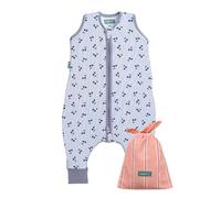 molis&co - Gigoteuse été - Gigoteuse Bébé Tog 0,5-100% Coton (Oeko-TEX) - Coton Turbulette Longueur Ajustable (60-70 cm) pour Garçon en Fille - Cherries