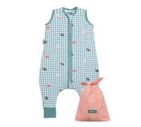 molis&co - Gigoteuse été - Gigoteuse Bébé Tog 0,5-100% Coton (Oeko-TEX) - Coton Turbulette Longueur Ajustable (60-70 cm) pour Garçon en Fille - Summer Sea