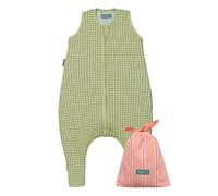 molis&co - Gigoteuse été - Gigoteuse Bébé Tog 0,5-100% Coton (Oeko-TEX) - Coton Turbulette Longueur Ajustable (80-90 cm) pour Garçon en Fille - Pistacchio