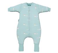 molis&co - Gigoteuse pour Bébé avec Pieds, Manches Amovibles et Chaussettes - Gigoteuse Tog 2.5 - Turbulette Hiver pour Bébé, Fille Garçon - 100% Coton (certifiée Oeko-TEX) - Duck Family (6 Ans)