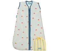 molis&co - Gigoteuse pour bébé - Gigoteuse Bébé Tog 1-100% Coton (Oeko-TEX) - Changement de Couche à accès à Zip Facile - Turbulette pour Bébé, Fille Garçon - Mushrooms (6 à 18 Mois)