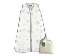 molis&co - Gigoteuse pour bébé - Gigoteuse Tog 2.5 - Mousseline Premium - Changement de Couche à accès à Zip Facile - Turbulette Hiver pour Bébé, Fille Garçon - Forest (6 à 18 Mois)