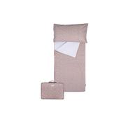 Molis&co TOG 1 Sac de Couchage pour Enfants - Sac de Couchage intérieur pour crèche et crèche avec Couverture 140 x 70 cm et Coussin intégrés 45 x 75 cm - 100% Coton (Oeko-Tex 100) - Peony