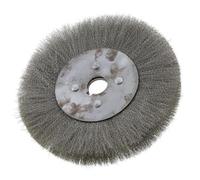 Moliuoly 1 brosse métallique ondulée abrasive 100/150/200/250/300 mm, 16 mm/25 mm alésage