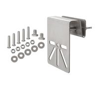 Moliuoly 1 kit de support de gouttière en acier inoxydable pour support de moniteur de fossé de drainage pour support d'appareil photo EufyCam S3/Pro (accessoires de rechange)