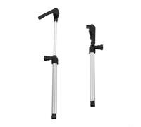 Moliuoly 1 paire de barres de support télescopiques Barre de support de fenêtre télescopique Longueur maximale 435 mm Montage de fenêtre pour camping-car
