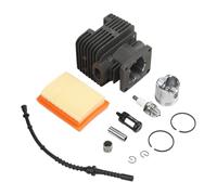 Moliuoly 4134 020 1214 Kit cylindre piston 35 mm pour débroussailleuse Stihl FS250 FS250R FS200 FS200R FS120 avec filtre à air Tune Up Kit de pièce de rechange