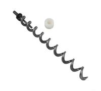 Moliuoly Arbre à tétine de 39 cm avec douille en nylon pour barbecue à pellets Traeger, vis de rechange et kit Push Rod pour une alimentation sûre