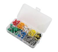 Moliuoly Assortiment de 400 cosses à sertir pour fils électriques et extrémités de câble