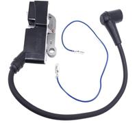 Moliuoly Bobine d'allumage pour tronçonneuse HUS K750 K760 K770 1 pièce pièce en métal et plastique noir pour une meilleure énergie d'allumage et efficacité de combustion