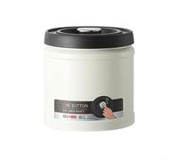 Moliuoly Boîte sous vide en acier inoxydable pour grains de café avec pompe à pression, récipient de stockage hermétique pour thé et céréales, boîte de conservation alimentaire inoxydable avec
