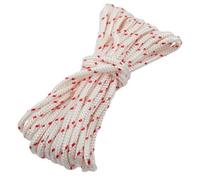 Moliuoly Câble de démarrage pour tondeuse à gazon et tronçonneuse, compatible avec Sabo/Wolf, 4 mm x 5 m, tresse haute résistance avec protection contre la saleté pour petits moteurs