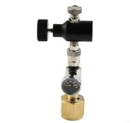 Moliuoly CGA320 Adaptateur de recharge de cylindre de CO2 M18 x 1,5 vers 8 mm, station de remplissage en laiton pour Soda Stream pour Terra & Art, pièce de rechange pour bouteilles de gaz
