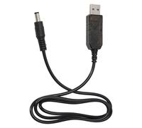 Moliuoly Chargeur de batterie USB lithium-ion 8,4 V avec connecteur CC 5,5 x 2,1-2,5 mm, processus de charge CC-CV et indicateur de charge, compatible avec les robots aspirateurs sans fil et