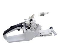 Moliuoly Disposition de poignée de tronçonneuse pour MS341/MS361, construction en plastique robuste, ajustement précis, montage facile sans outils, manipulation et contrôle améliorés