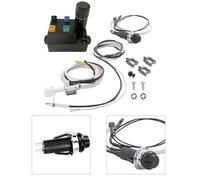 Moliuoly Électrode d'allumage pour Weber Spirit 320/330 à partir de 2013, pièce de rechange 69851 avec isolateur en céramique, bouton d'allumage et câble pour barbecue à gaz, kit d'installation facile