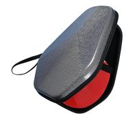 Moliuoly Étui rigide en EVA pour sports de plein air - 28 x 17 x 5 cm - Avec bande élastique pour la stabilité - Convient pour les balles de tennis de table