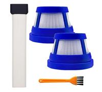 Moliuoly Filtre de rechange et kit de suceur plat flexible pour Eufy HomeVac H11, filtre à deux couches avec pré-filtre en maille pour un blocage efficace des particules, lavable et durable